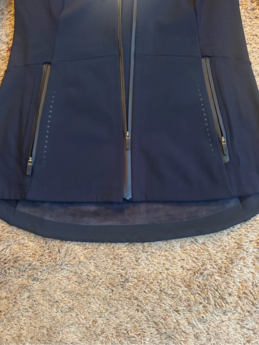 Lululemon Women’s Cross Chill Performance Jacket – True Navy – Size S - Picture 5 of 8